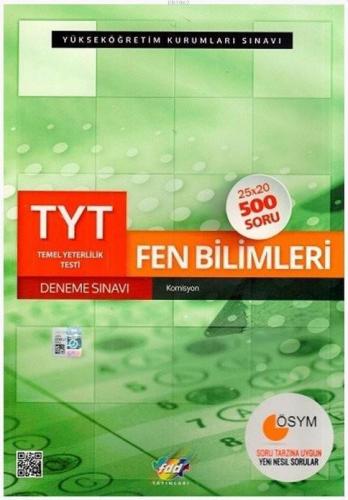 FDD Yayınları TYT Fen Bilimleri 25x20 Deneme Sınavı FDD