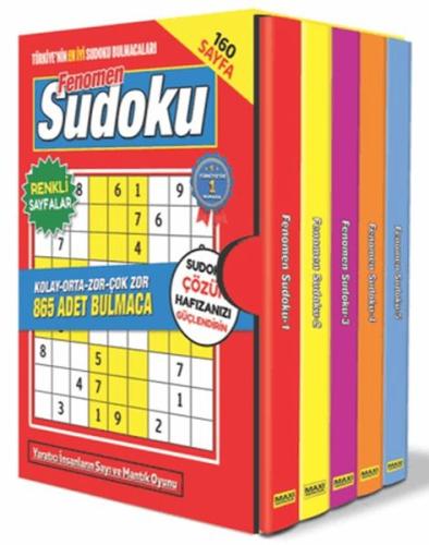 Fenomen Sudoku Bulmaca Seti - 5 Kitap Kolektif