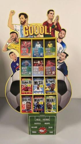 Futbolcu Standı 24 Çeşit - 250 Adet