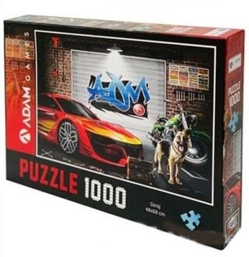 Garaj 1000 Parça Puzzle