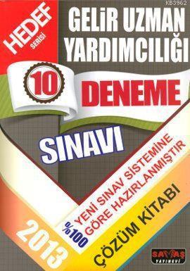 Gelir Uzman Yardımcılığı Sınavı; Hedef Serisi, 10 Deneme Tamamı Çözümlü