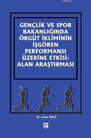 Gençlik ve Spor Bakanlığında Örgüt İkliminin İşgören Performansı Üzerine Etkisi; Alan Araştırması