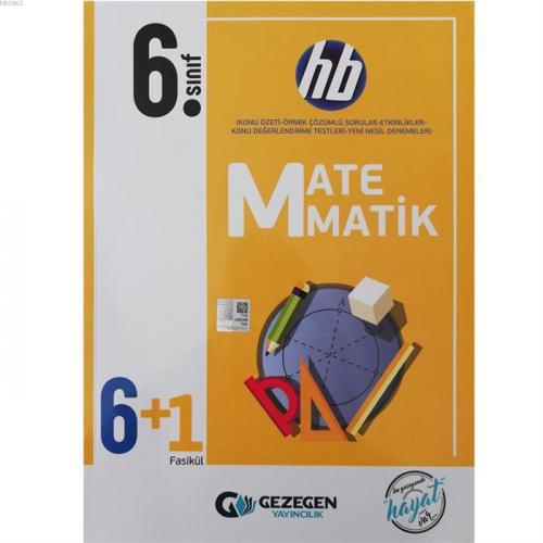 Gezegen Yayınları 6. Sınıf Matematik hb 6+1 Fasikül Gezegen