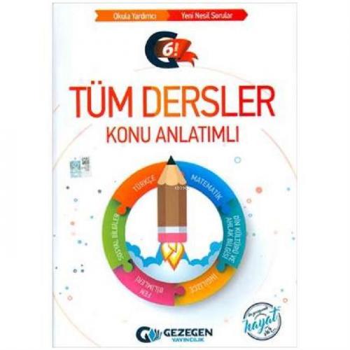 Gezegen Yayınları 6. Sınıf Tüm Dersler Konu Anlatımlı Gezegen