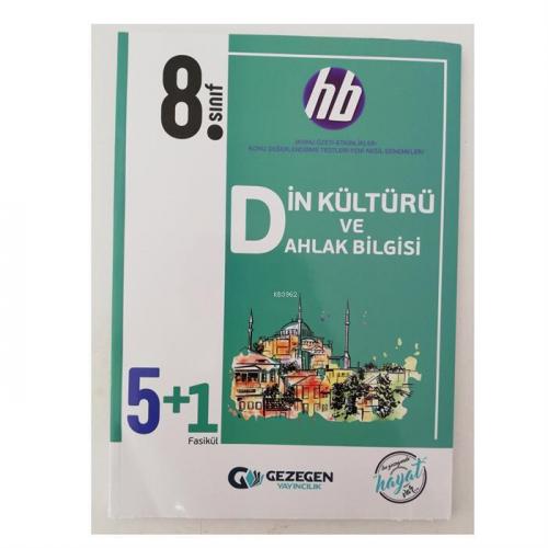Gezegen Yayınları 8. Sınıf Din Kültürü ve Ahlak Bilgisi hb 5 + 1 Fasikül Gezegen