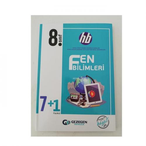 Gezegen Yayınları 8. Sınıf LGS Fen Bilimleri hb 7+1 Fasikül Gezegen