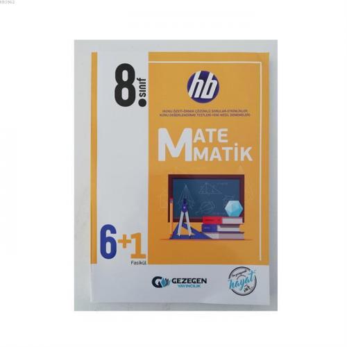 Gezegen Yayınları 8. Sınıf LGS Matematik hb 6+1 Fasikül Gezegen