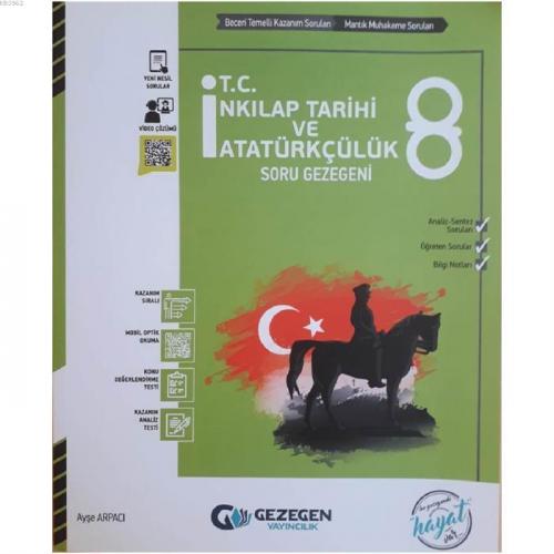 Gezegen Yayınları 8. Sınıf LGS T.C. İnkılap Tarihi ve Atatürkçülük Sor