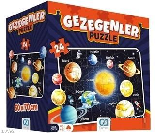 Gezegenler - Eğitici Yer Puzzle