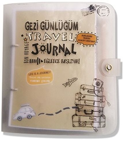Gezi Günlüğüm - 21x23cm Travel Journal