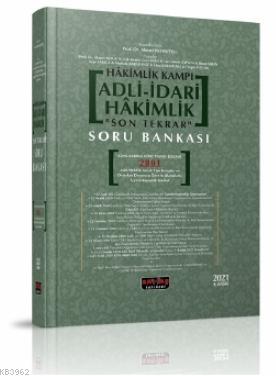 Hakimlik Kampı Adli-İdari Hakimlik Son Tekrar Soru Bankası 2021