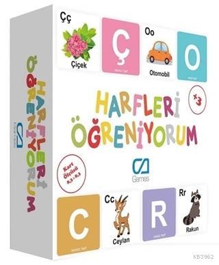 Harfleri Öğreniyorum - Eğitici Oyun Kartları