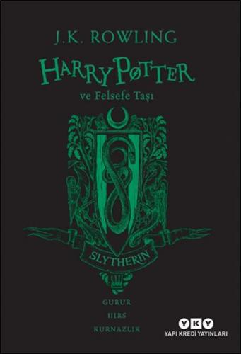 Harry Potter ve Felsefe Taşı 20. Yıl Slytherin Özel Baskısı J. K. Rowl