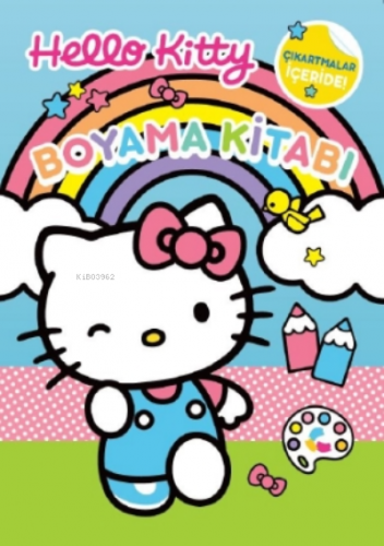 Hello Kitty Boyama Kitabı Çıkartmalar İçeride! Kolektif
