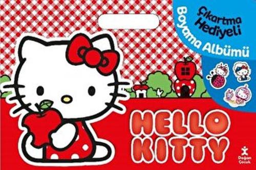 Hello Kitty Çıkartma Hediyeli Boyama Albümü Kolektif