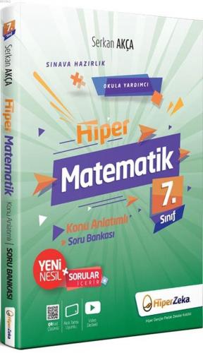 Hiper Zeka Yayınları 7. Sınıf Hiper Matematik Konu Anlatımlı Soru Bankası Hiper Zeka
