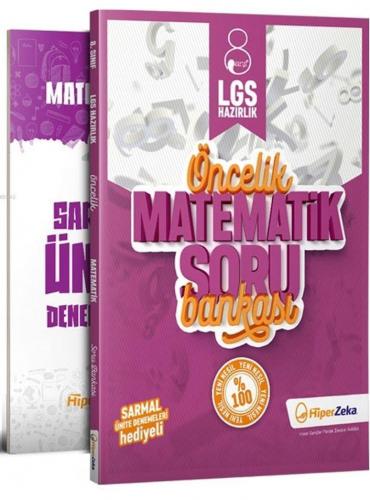 Hiper Zeka Yayınları 8. Sınıf LGS Öncelik Matematik Soru Bankası Hiper Zeka