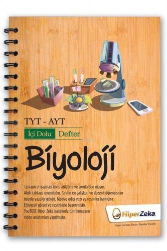 Hiper Zeka Yayınları TYT AYT Biyoloji İçi Dolu Defter Hiper Zeka Kolek