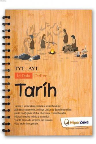 Hiper Zeka Yayınları TYT AYT Tarih İçi Dolu Defter Hiper Zeka Kolektif