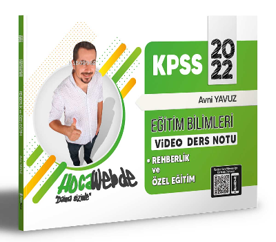 Hocawebde 2022 KPSS Eğitim Bilimleri Rehberlik ve Özel Eğitim Video Ders Notları