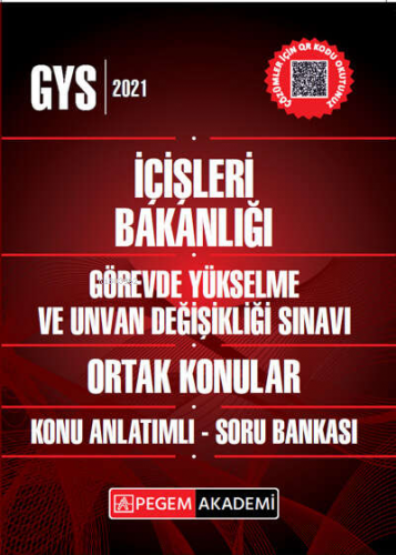 İçişleri Bakanlığı Görevde Yükselme Ve Unvan Değişikliği Ortak Konular
