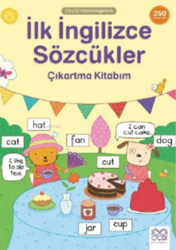 İlk İngilizce Sözcükler Çıkartma Kitabım- 250 Çıkartma
