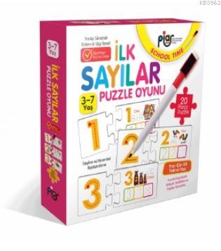İlk Sayılar Eşleştirme - İlişkilendirme ve Puzzle Oyunu