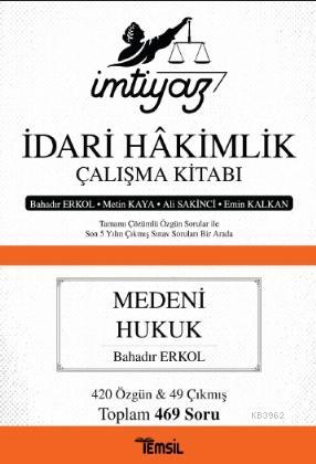 İmtiyaz - İdari Hakimlik Çalışma Kitabı - Medeni Hukuk