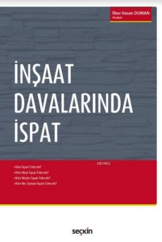 İnşaat Davalarında İspat