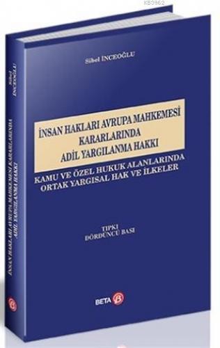 İnsan Hakları Avrupa Mahkemesi Kararlarında Adil Yargılanma Hakkı; Kamu ve Özel Hukuk Alanlarında Ortak Yargısal Hak ve İlkeler