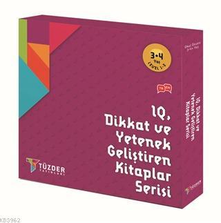 IQ Dikkat ve Yetenek Geliştiren Kitaplar Serisi Level 1-2 (6 Kitap Takım)