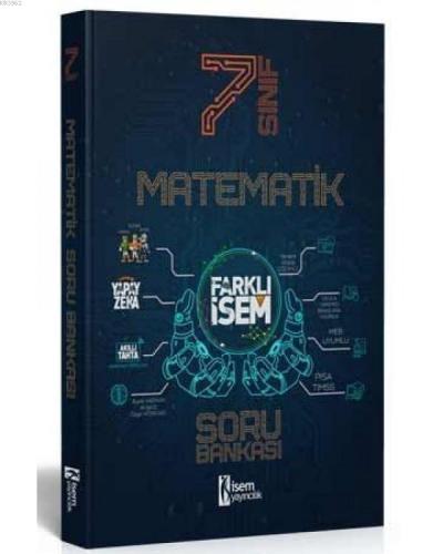 İsem 2021 7.Sınıf Farklı İsem Matematik Soru Bankası İsem Yayıncılık