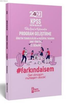 İsem 2021 KPSS Eğitim Bilimleri Program Geliştirme 21 Deneme