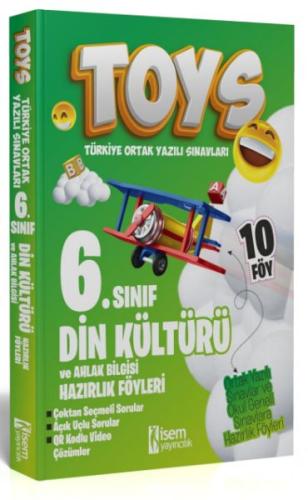 İsem Yayıncılık 2024 Toys 6. Sınıf Din Kültürü Ve Ahlak Bilgisi Hazırlık Föyleri