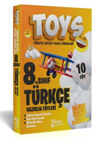 İsem Yayıncılık 2024 Toys 8. Sınıf Türkçe Hazırlık Föyleri Komisyon