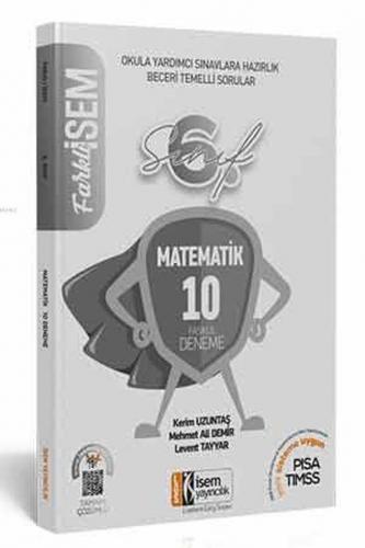 İsem Yayınları 6. Sınıf Matematik 10 Deneme İsem