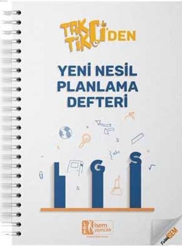 İsem Yayınları LGS Taktikçiden Yeni Nesil Planlama Defteri İsem Kolekt