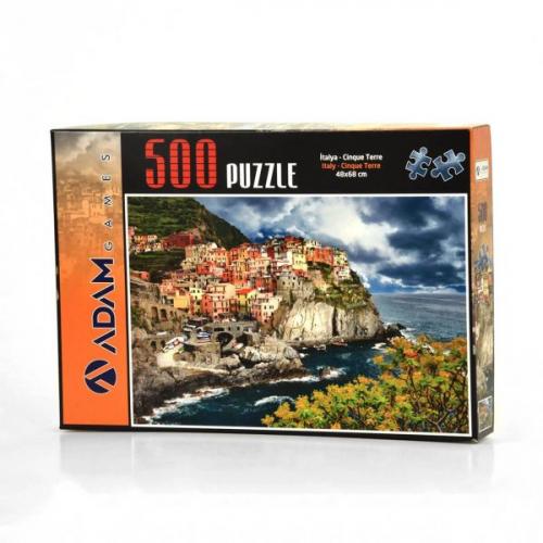 İtalya - Cinque Terre 500 Parça Puzzle