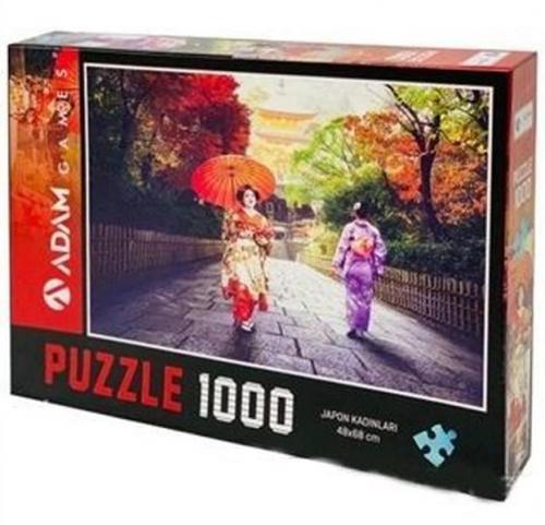 Japon Kadınları 1000 Parça Puzzle