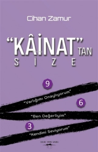 ''Kainat''tan Size - ön kapak''Kainat''tan Size - arka kapak ''Kainat''tan Size