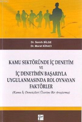 Kamu Sektöründe İç Denetim ve İç Denetimin Başarıyla Uygulanmasında Rol Oynayan Faktörler; Kamu İç Denetçileri Üzerine Bir Araştırma