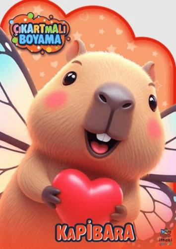 Kapibara Zamanı - Çıkartmalı Boyama Kitabı Kolektif