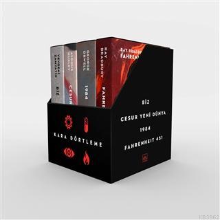 Kara Dörtleme Kutu Set (4 Kitap Takım) Alican Saygı Ortanca