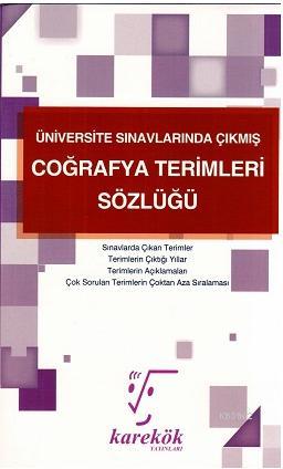 Karekök Yayınları Coğrafya Terimleri Sözlüğü Karekök
