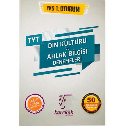 Karekök Yayınları TYT Din Kültürü ve Ahlak Bilgisi Denemeleri Karekök