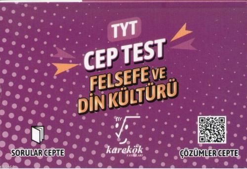 Karekök Yayınları TYT Felsefe ve Din Kültürü Cep Test Karekök