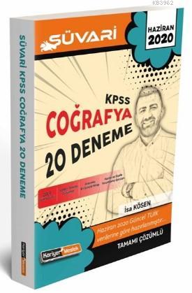 Kariyer Meslek 2020 KPSS Süvari Coğrafya Tamamı Çözümlü 20 Deneme