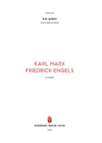Karl Marx - Friedrich Engels 24 Desen N.N. Şukov