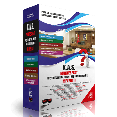KAS Müktesebat Kaymakamlık Sınavı Kapsamlı Hazırlık Mevzuatı Eylül 2021
