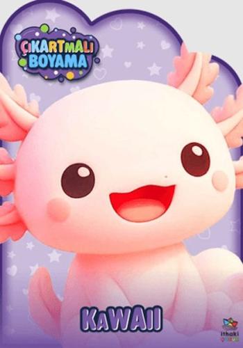 Kawaii Zamanı - Çıkartmalı Boyama Kitabı Kolektif